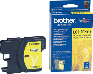 BROTHER LC1100HYY INK DCP185C HIGH YELL ORIGINAL
