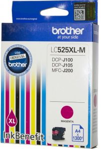 BROTHER LC525XLM INK 1.3K MAGENTA ORIGINAL