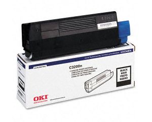 OKI TONER BLACK CARTRIDGE FOR C3200 1.5K ORIGINAL