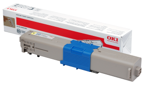 OKI TONER C310/330/C510 YELLOW 2K ORIGINAL