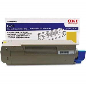 OKI TONER C610 YELLOW 6K ORIGINAL