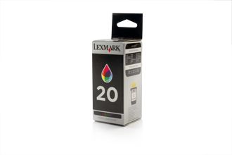 Original Lexmark 015MX120E / NO20HC Ink Color (C,M,Y)