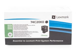 Lexmark 74C20K0 Toner BLK RET PROGRAM 3K Original