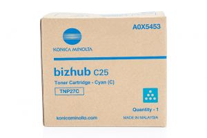 Minolta TNP-27C Toner CTG CYA C25 Original