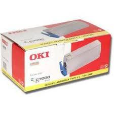 Original OKI 41304209 Toner Yellow