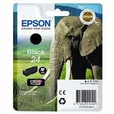 EPSON T24214012 INK 24 CLARIA PH HD BLK Original