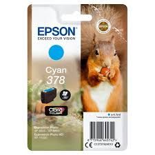 EPSON T37824010 INK 378 SQUIR CYA 4.1ML Original