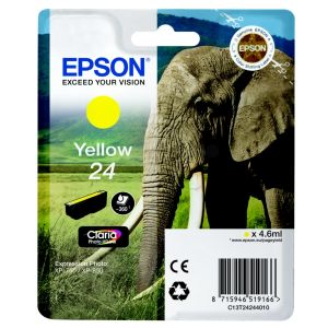 Epson T24244010 INK 24 ELEPHANT YEL SGPK Original