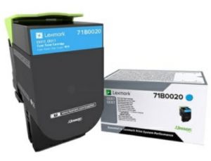 Lexmark 73B0020 TONER CS/CX 827 CYAN Original