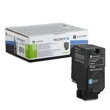 Lexmark 74C20C0 Toner CYA RET PROGRAM 3K Original