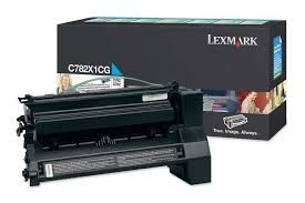 Lexmark C782X1CG Toner C782 CYA EHYR 15K Original