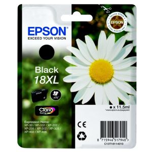 Epson T18114010 INK 18XL DAISY Black SGPK Original