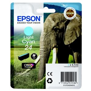 EPSON T24254012 INK 24 CLARIA PHHD LT CY Original