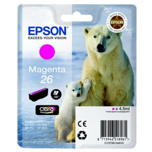 EPSON T26134012 INK 26 CLARIA MAGENTA Original