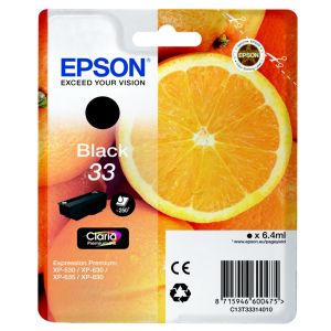 EPSON T33314010 INK BLACK 33 CLARIA PREM Original