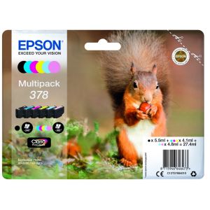 EPSON T37884010 INK 378 SQUIR MULTIPACK Original