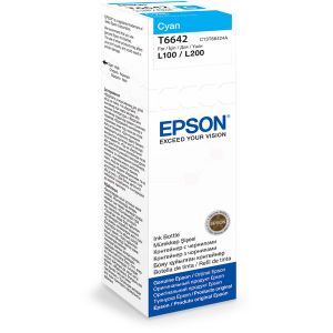 Epson T6642 INK CONT 70ML L100/L200 Cyan Original