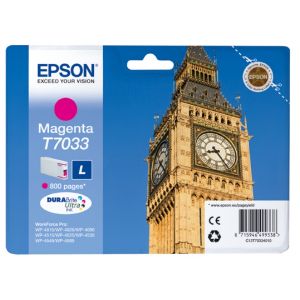 Epson T70334010 INK L WP4000 08K MAG Original