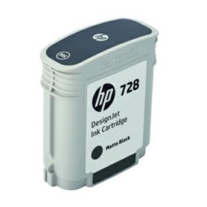 HP F9J64A INK 728 MATTE BLACK 69ML Original