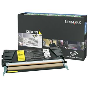 Lexmark C5200YS Toner YEL STD RET 1.5K Original