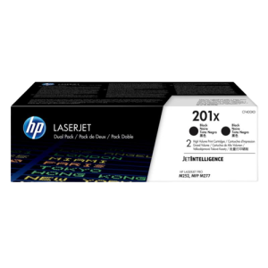 HP CF400XD 201X Toner 2-PACK HY Black Original