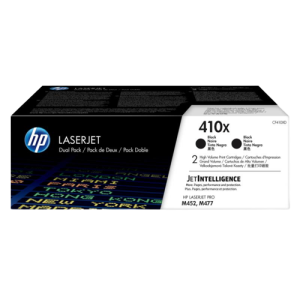 HP CF410XD 410X Toner 2-PACK HY Black Original