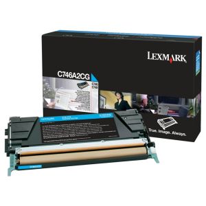 Lexmark C746A2CG Toner C746, C748 CYA Original