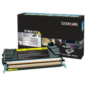 Lexmark X746A1YG Toner X746/748 RET YEL Original