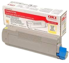 Original OKI 43381905 Toner Yellow