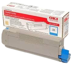 Original OKI 43381907 Toner Cyan