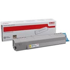 Original OKI 44059253 Toner Yellow