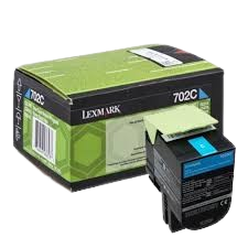 Lexmark 70C20CE 702CE Cyan Corporate 1K Original