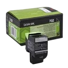 Lexmark 70C20KE 702KE Black Corporate 1K Original