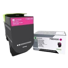 Lexmark 71B0030 Toner CS31/41/51X Magenta Original