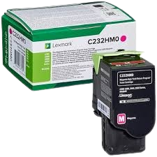 Lexmark C232HM0 Toner HI RET Magenta 2.3K Original