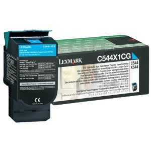 Lexmark C544X1CG Toner C544 CYA EHYR 4K Original