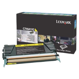Lexmark C746A1YG Toner C746/748 RET YEL Original