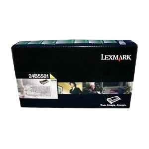 Original Lexmark 24B5581 Toner Yellow
