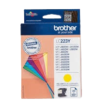 Brother LC223Y INK STANDARD 550 SHT YEL Original