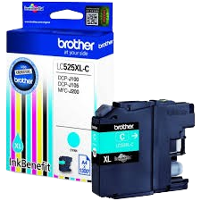 Brother LC525XLC INK 1.3K Cyan Original