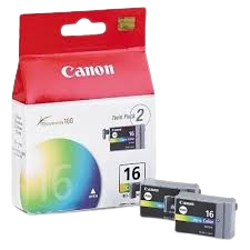 Canon BCI16COL INK IP90/DS700 COL 2/PK Original