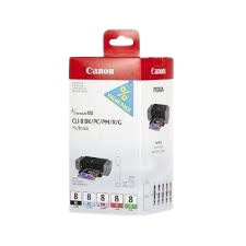 Canon CLI8MULTI2 INK IP4200 BK/PC/PM/R/G Original