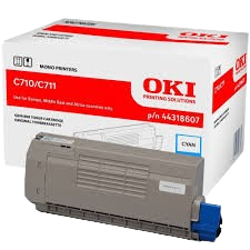 OKI Toner 46507615 / C712 Cyan 11.5K Original