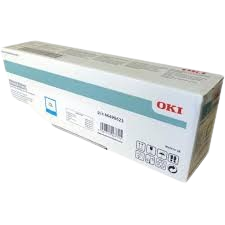 Original OKI 46490623 Toner-Kit Cyan