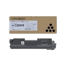 Original Ricoh 408184 / SPC360HE Toner Black