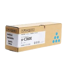 Original Ricoh 408189 / SPC360E Toner Cyan