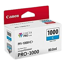 Canon PFI1000C INK TANK Cyan Original