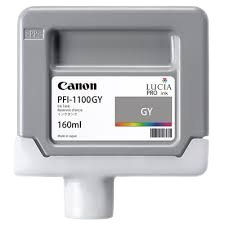 Canon PFI1100GY INK TANK PFI-1100 Grey Original