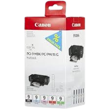 Canon PGI9MULTI1 INK MX7600 PBK/C/M/Y/GY Original
