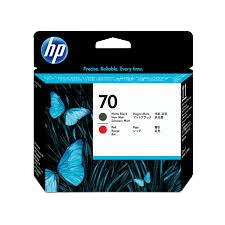 HP C9409A INK 70 MATTE BK  RED PRINTHEAD Original